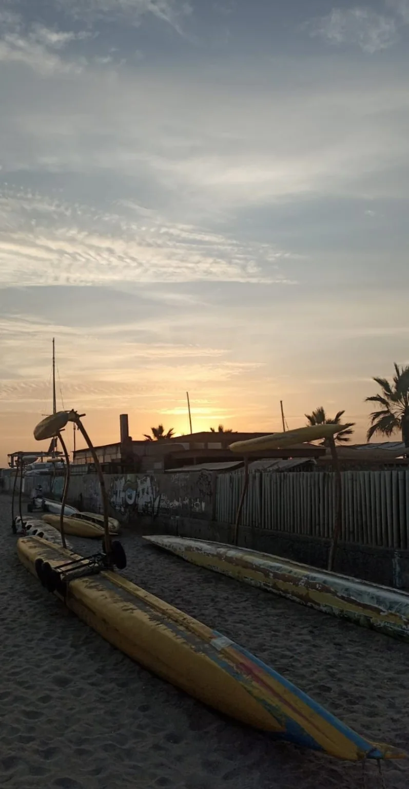 Playa de Chorrillos.